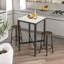 Industrial Tall Square Bar Table