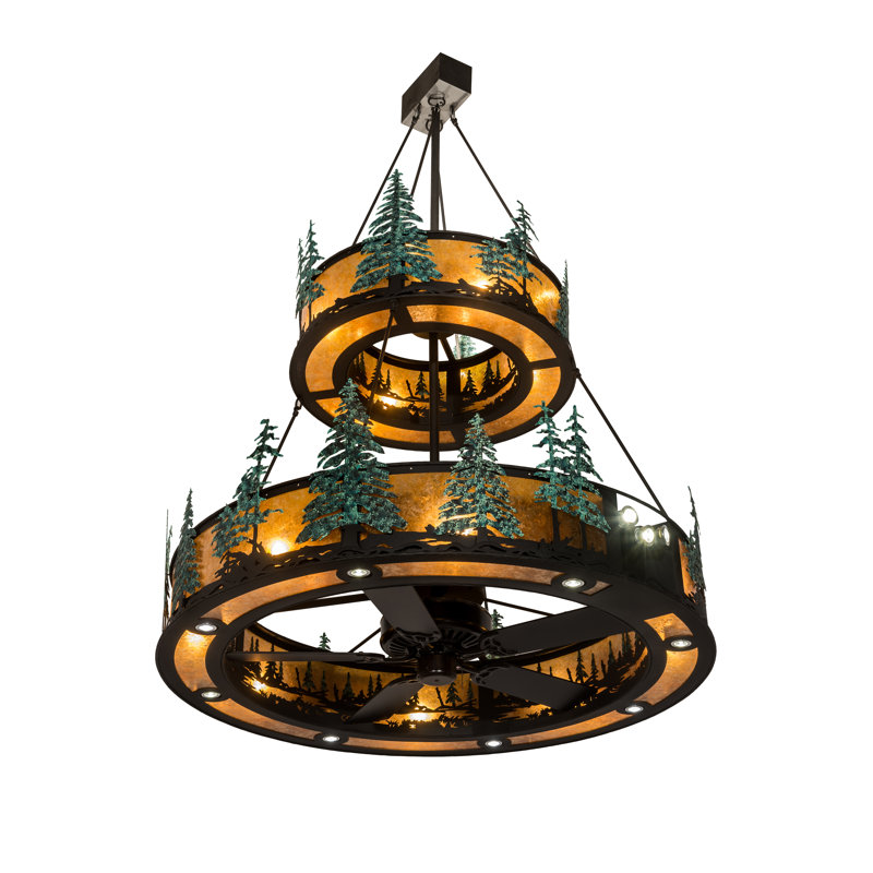 Rustic Lodge Chandelier