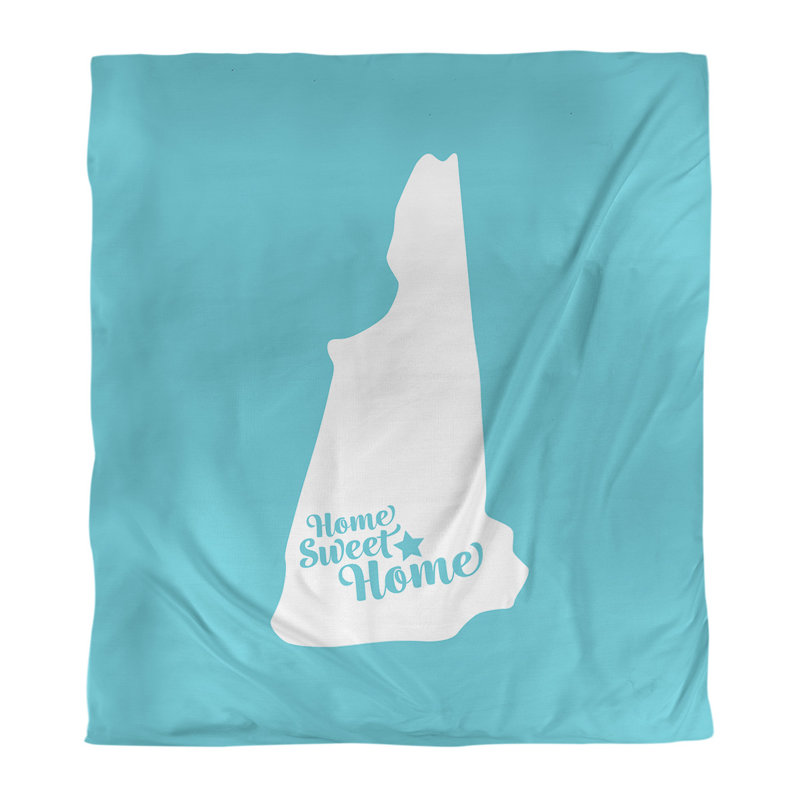 Housse de couette concord doux, Microfibre, Housse de couette pour lit simple, Bleu sarcelle