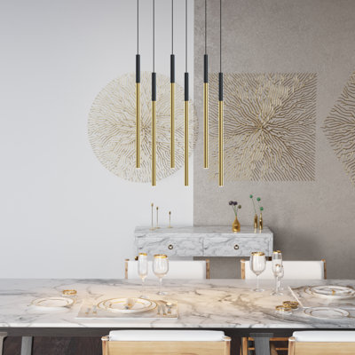 Baileyton 6 - Light Kitchen Island Pendant