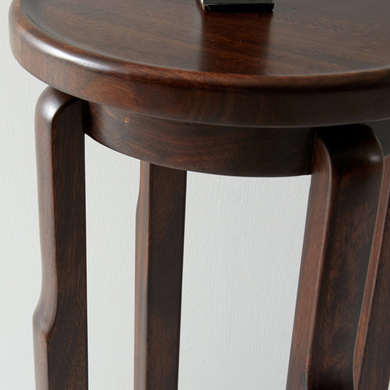 Double - Layer Solid Wood Plant Stand for Living