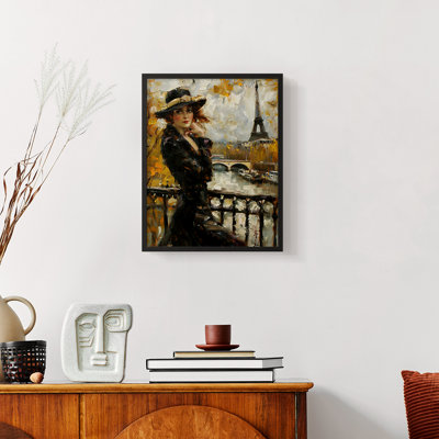 Série DCXI WOMEN - reproduction encadrée de qualité supérieure - prête à être accrochée - aucun clou requis