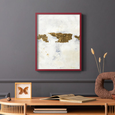 «Mixed messages II», reproduction encadrée - bois massif