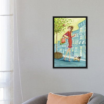 Bella Pilar, peinture sur toile tendue