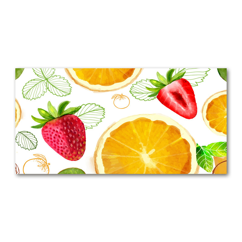 Fruits - No Frame Print on Canvas