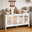 Buffet 63 "sculpté avec porte miroir-1921953477