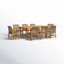 Ensemble repas extensible pour 8 personnes Atkin
