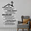 Non-Wall Damaging Wall Decal