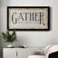 «Gather with Love», art textuel sur toile-2067668487