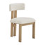 Chaises de salle à manger rembourrées sans accoudoirs avec pieds en métal (ensemble de 2)-879062646-879062644