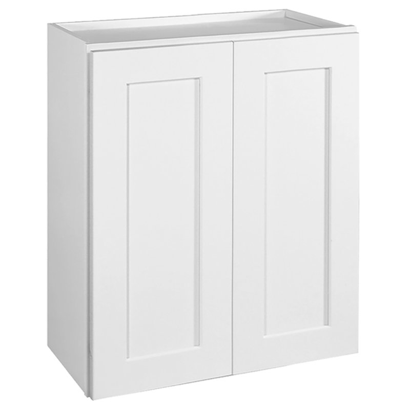 Armoire de cuisine style Shaker de Design House Brookings (prête à assembler), H 36 po x l 30 po, Blanc