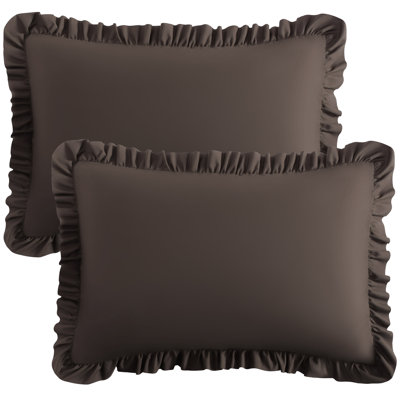 Solid Colour Pillowcase - Set of 2