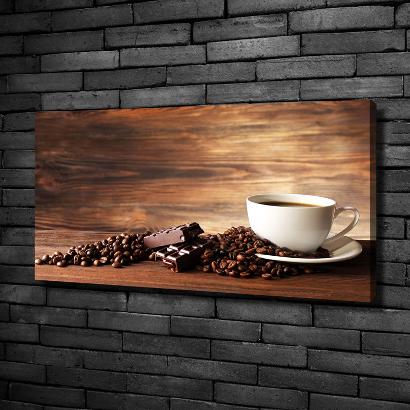 Coffee And Chocolate - No Frame Print on Canvas