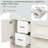 Bookcases And Shelves With Hanging Panels And Drawers, 9-Pocket Display Bookcase, Modern Wide Wooden Bookcase Unit