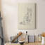 Toile tendue avec châssis House Cat IV - prête à être accrochée-777339751