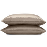 Martex Elegance Satin Silk Pillowcases Hotel Quality - Super Soft & Breathable Great For Hair And Skin