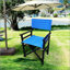 Chaise pliante en bois pour chaise de réalisateur, chaise de camping 2 pièces / ensemble, chaise d'extérieur-1249240749