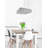 Beckley 8 - Light Chrome Square/Rectangle Pendant-1952309922