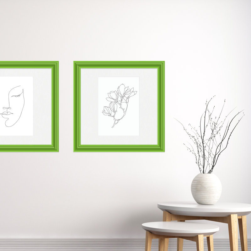 Cadre photo Lilli, 8 po x 10 po, 16 po x 20 po, Vert