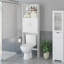 Armoire de rangement au-dessus de la toilette-787747403