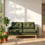 Canapé rembourré en polyester capitonné l 29,9 po x P 67,7 po x H 34,6 po Engage
