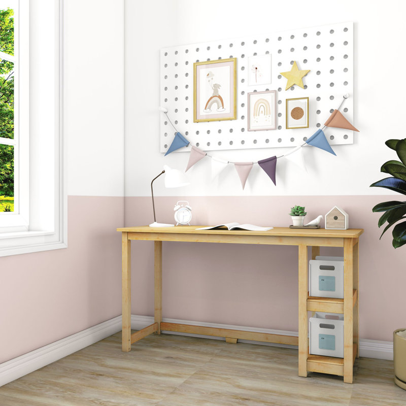 Grand bureau avec tablettes Lalitha, Argile