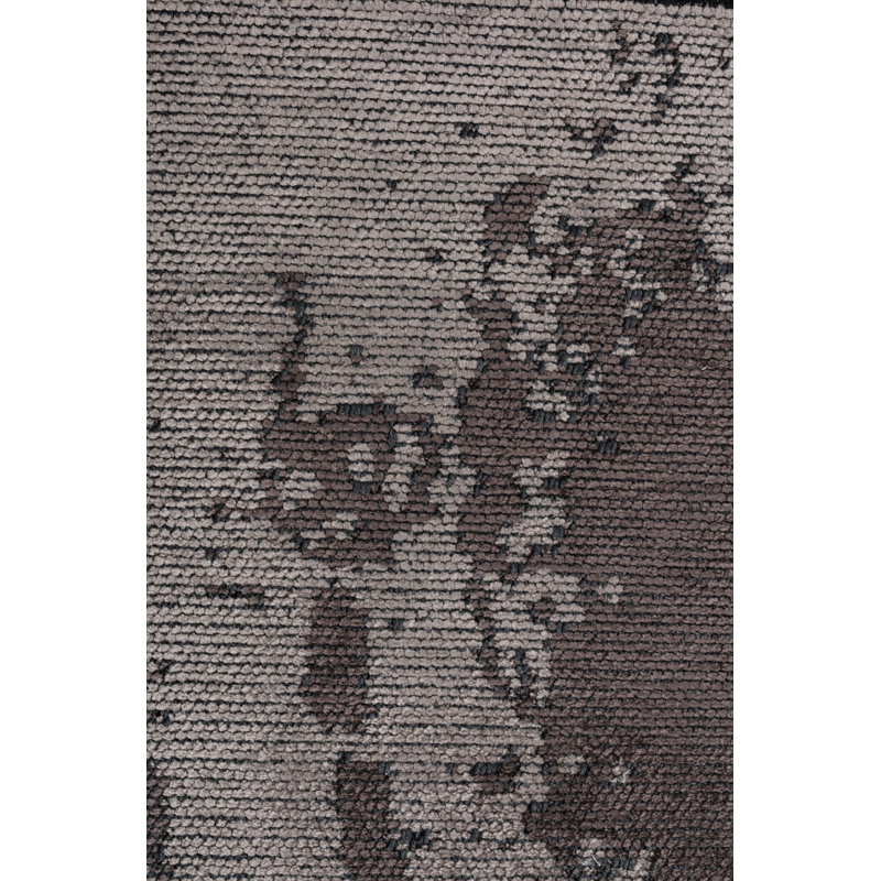 Rapture Brown/Taupe Luxury Area Rug, Rectangle 7'10" x 11'2"