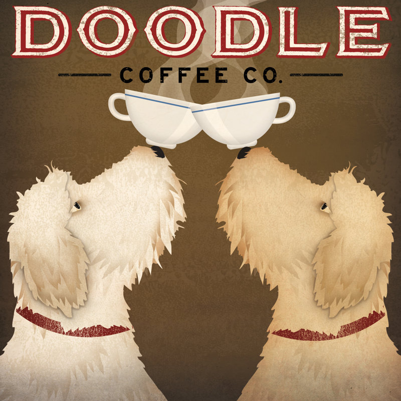 Doodle Coffee Double II, H 36 po x l 36 po