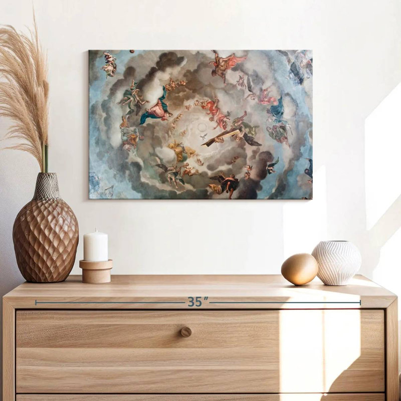 Leisha Renaissance Sky, 16" H x 24" W