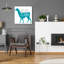 «Llama Drama» par Erin Clark, art mural en verre acrylique-1027159555