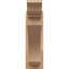 Bois de cèdre brut Legacy traditionnel TimberThane Perspector, apprêté brun clair-89129875