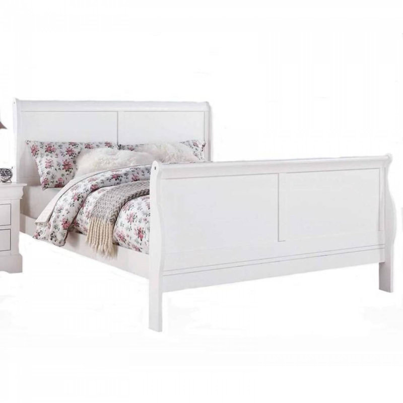 Riyah Bed, Full, White
