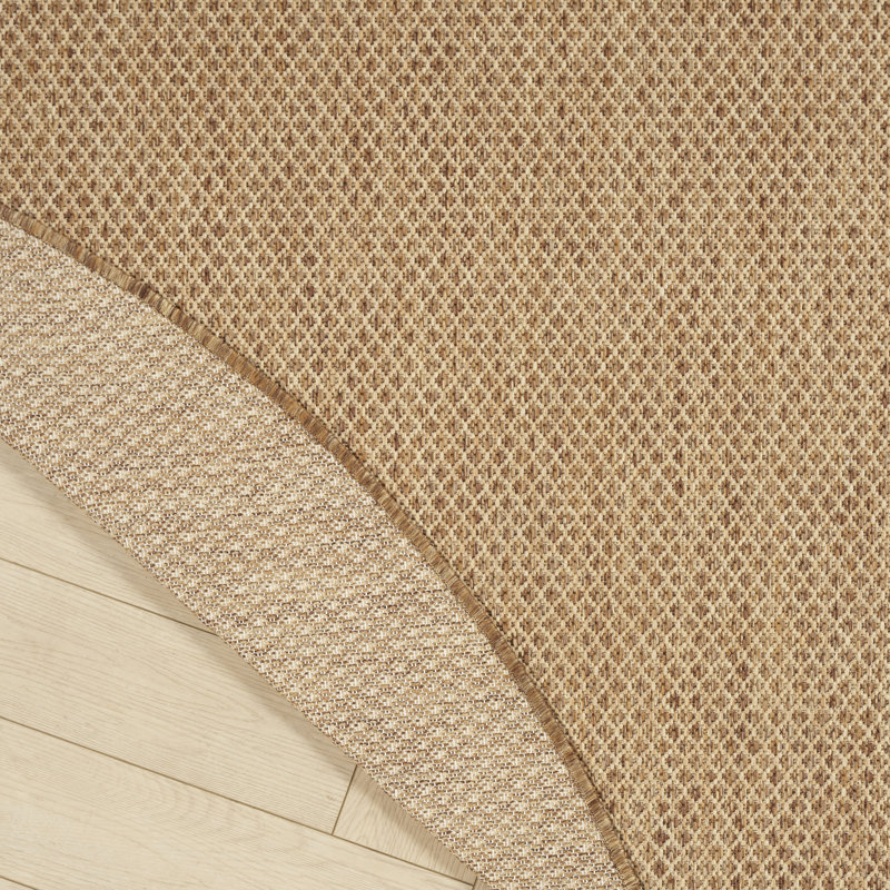  Courtyard 8' x Round Jute Modern Rug, Round 8'