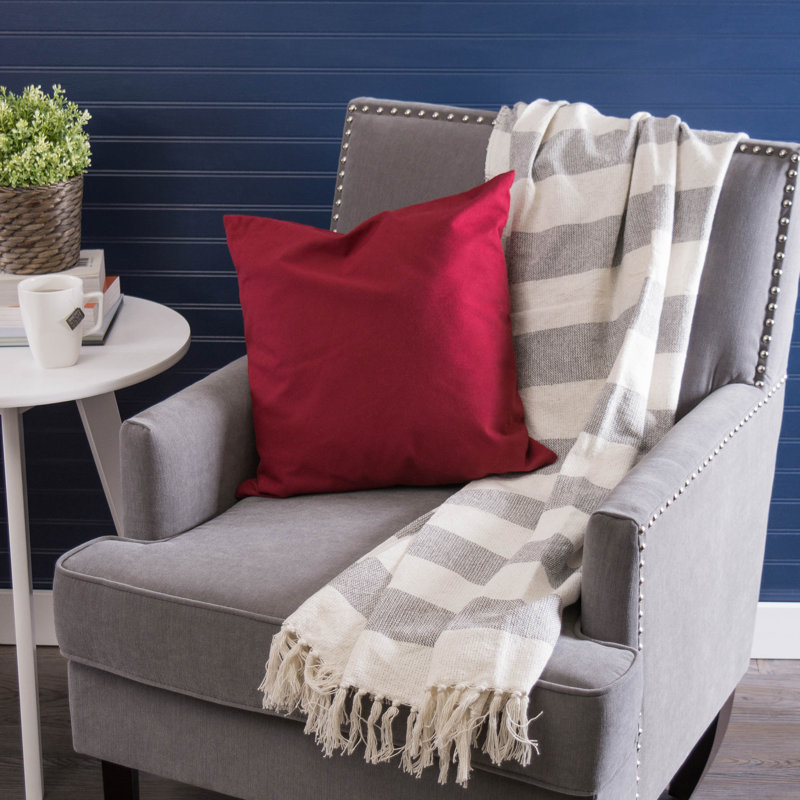 Sherpa Reversible Brown and Beige Acrylic Throw Blanket