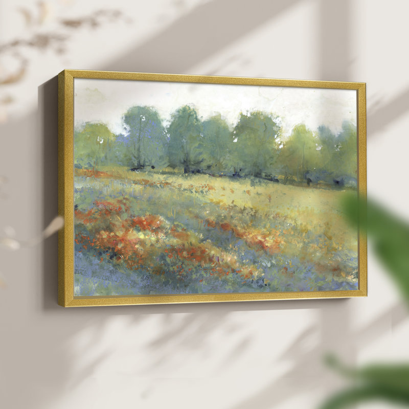 Rural Land I -Framed Print - Restickable, 8" H x 10" W
