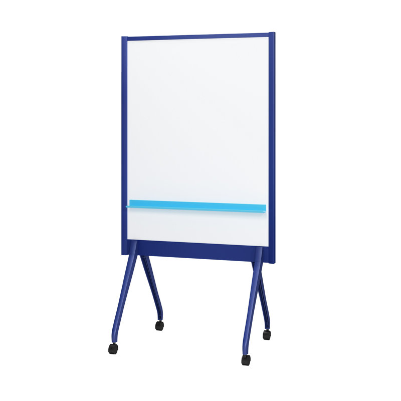 Cloison de bureau mobile, Bleu