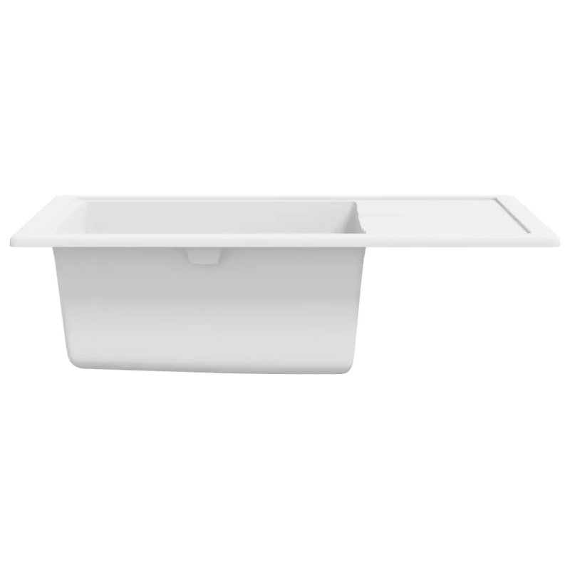 Belfry Kitchen Ayala W Kitchen Sink, White