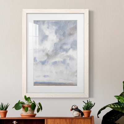 Ciel bleu III - peinture encadrée