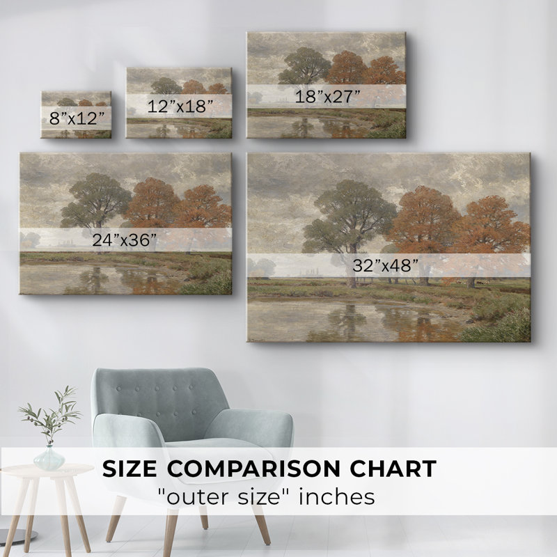 Paysages rétro-Ccciii - Cavas enveloppés de galerie, 40 x 60
