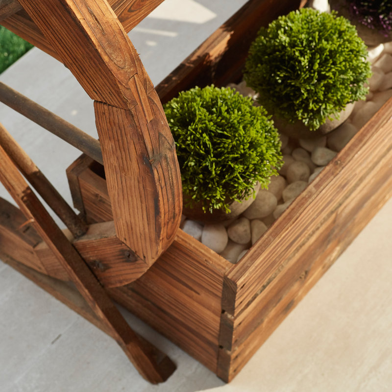 Jardin naturel en bois Nathanial