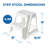 2 - Step Plastic Lightweight Step Stool