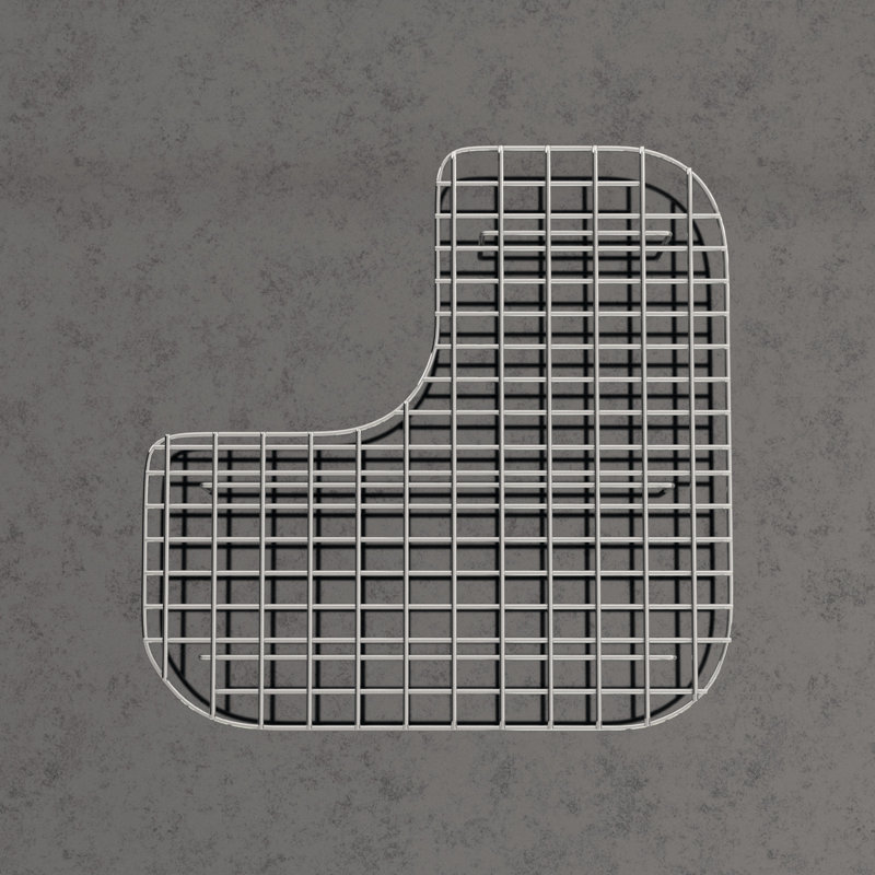 Grille d'évier, Acier inoxydable