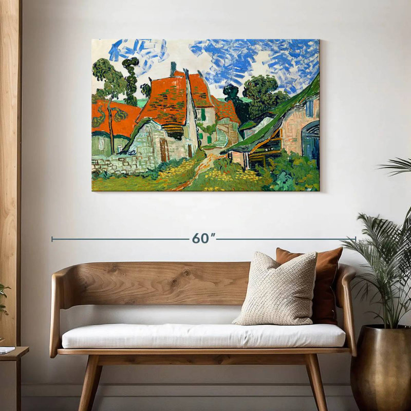 Alvord Street à Auvers-Sur-Oise, H 30 po x l 45 po