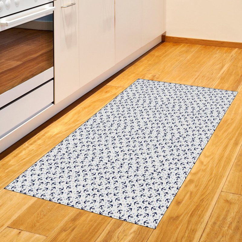 Anchor High Density Long Fiber Poly Threads Decorative Area Rug Carpet, Rectangle 2'7" x 5'