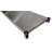 TRINITY 44 in. W x 17 in. D Individual NSF Stainless Steel Kitchen Prep Table Shelf
