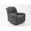 Fauteuil inclinable manuel en cuir synthétique-2003972491