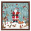 Woodland Christmas VI by Anne Tavoletti - Floater Frame Painting on Canvas-827002337-827002326