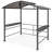 Pavillon de jardin en acier pour barbecue l 8 pi. x P 5 pi.