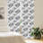 Floral Semi-Sheer Rod Pocket Curtain Panels-45232384