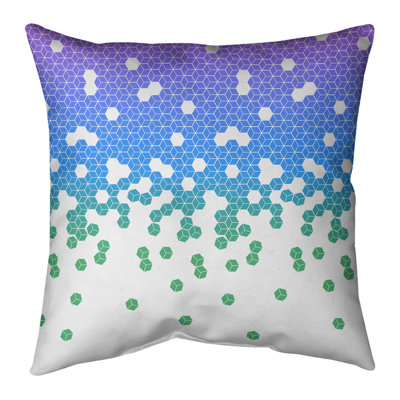 Housse de coussin carrée à culbutage et insert